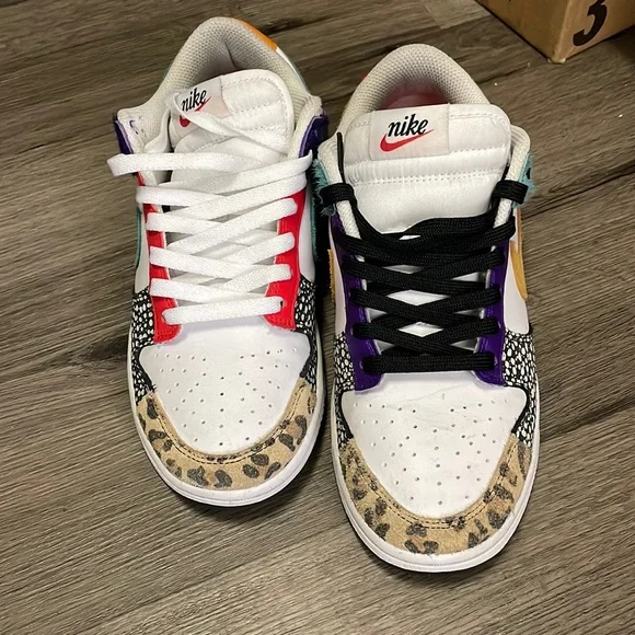 Nike Shoes Nike Dunk Low Safari Size Big Kids Poshmark